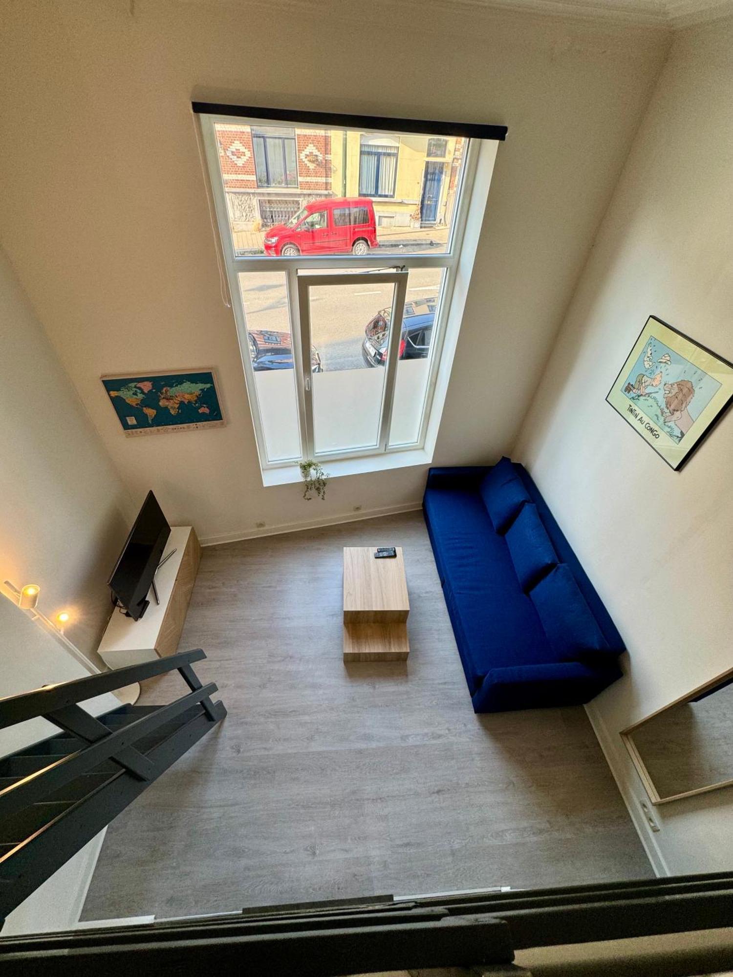 Studio Avec Chambre En Mezzanine Bruxelas Exterior foto